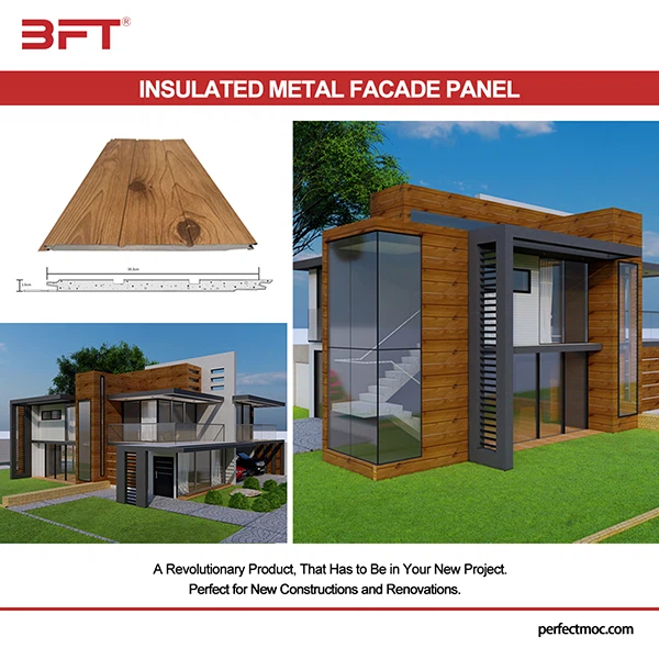 BFTPANEL metal siding for homes